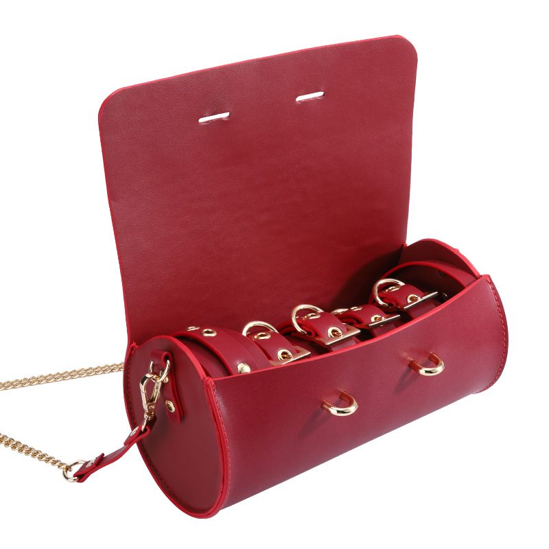 Couple Leather Binding Suit Restraint