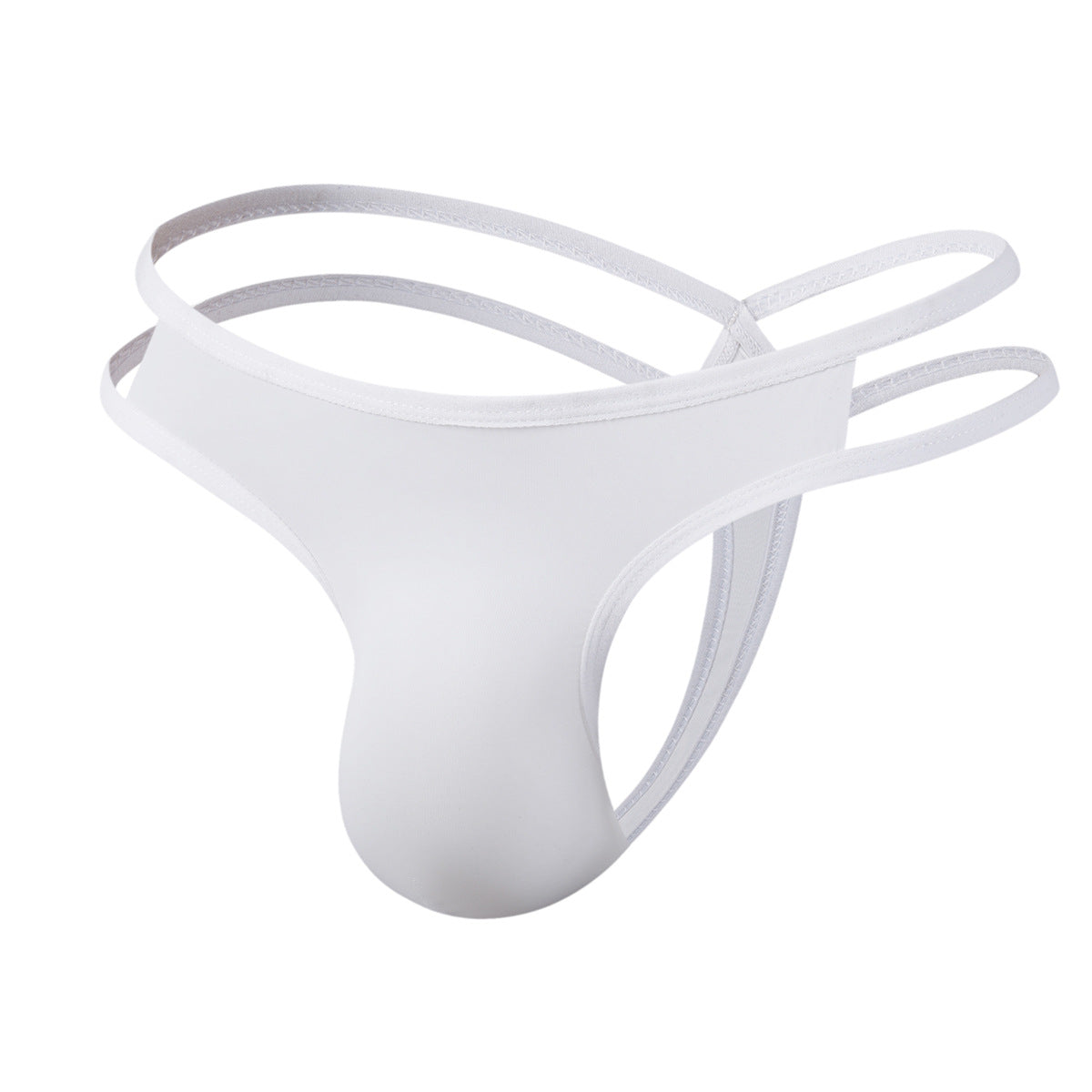 Men's Sheer Low-Waist Thong – 7 Color Options - BBCxMaster - Men's Sheer Low-Waist Thong – 7 Color Options - White / S - BBCxMaster