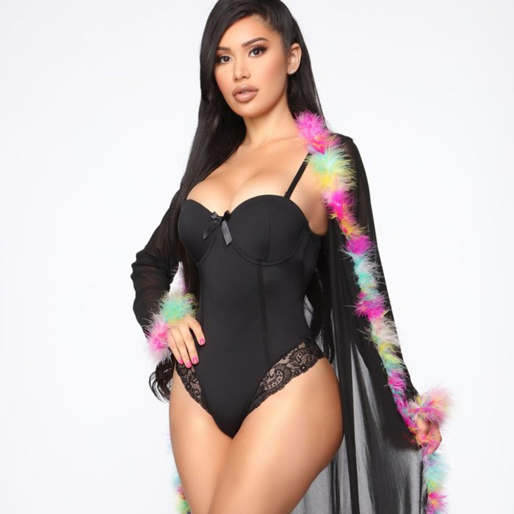 Sexy mesh cardigan - BBCxMaster - Sexy mesh cardigan - Black / S - BBCxMaster