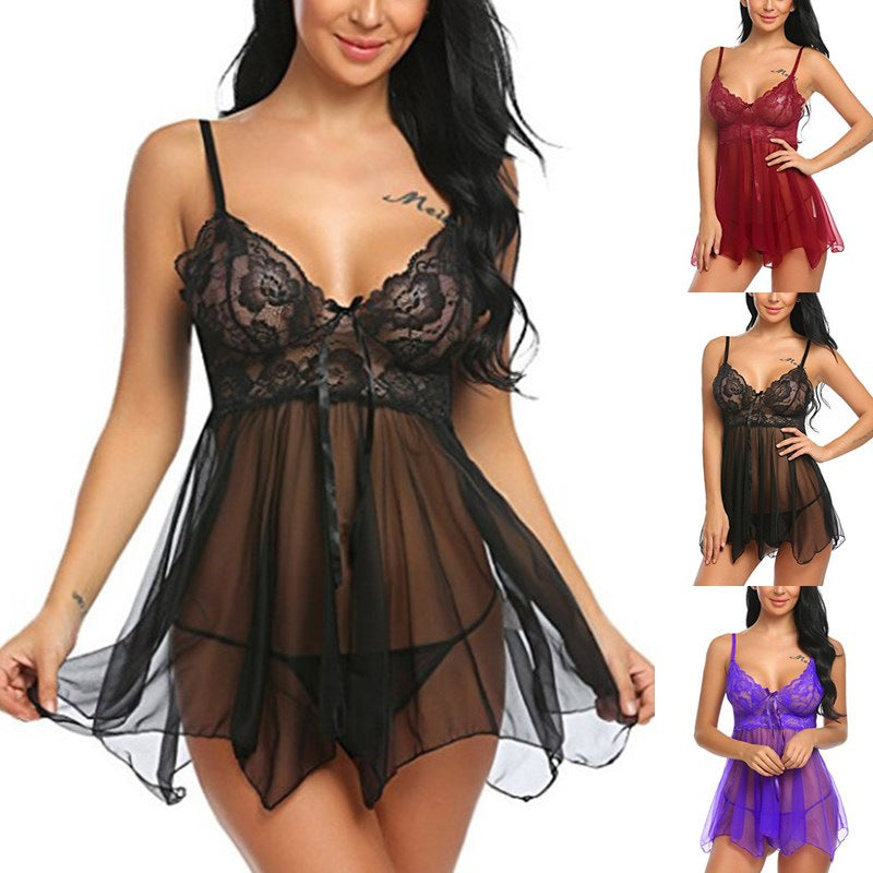 Sexy Lingerie Sexy Lingerie Front Slit Nightdress - BBCxMaster - Sexy Lingerie Sexy Lingerie Front Slit Nightdress - BBCxMaster