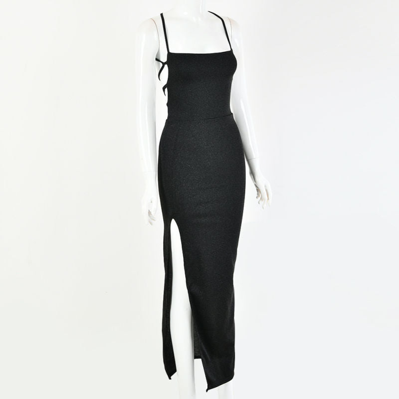 Sling Dress Sexy Passion Temptation Split Ends - BBCxMaster - Sling Dress Sexy Passion Temptation Split Ends - Black / L - BBCxMaster