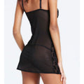 Rose Pattern Lingerie Lace Temptation Lingerie - BBCxMaster - Rose Pattern Lingerie Lace Temptation Lingerie - Black / S - BBCxMaster