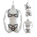 Female Slave One-piece Leather Suit - BBCxMaster - Female Slave One-piece Leather Suit - Type A / One size - BBCxMaster