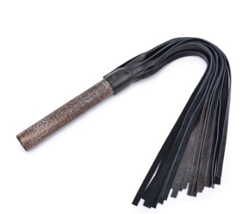 The Master'S Touch - Genuine Leather Flogger - Impact Play - BBCxMaster - The Master'S Touch - Genuine Leather Flogger - Impact Play - Bronze - BBCxMaster