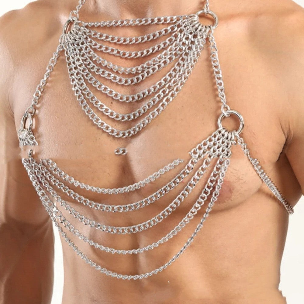 Men's Binding Chain Couple Bed