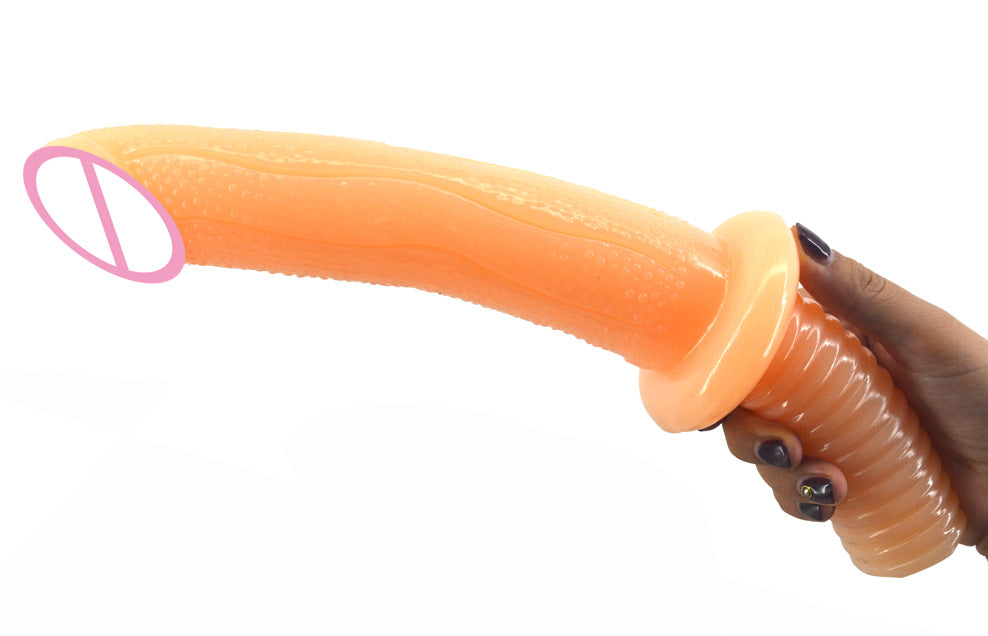 Double-headed Handle Skin Simulation Into Penis