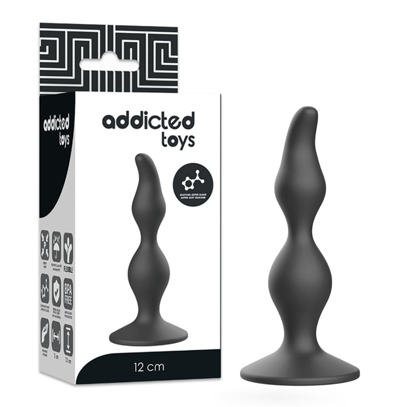 ANAL SEXUAL PLUG 12 CM BLACK - Sensory Toy - BBCxMaster - ANAL SEXUAL PLUG 12 CM BLACK - Sensory Toy - Default - BBCxMaster