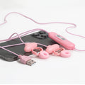 Remote Control Vibrating Nipple Clamps for Couples - BBCxMaster - Remote Control Vibrating Nipple Clamps for Couples - BBCxMaster