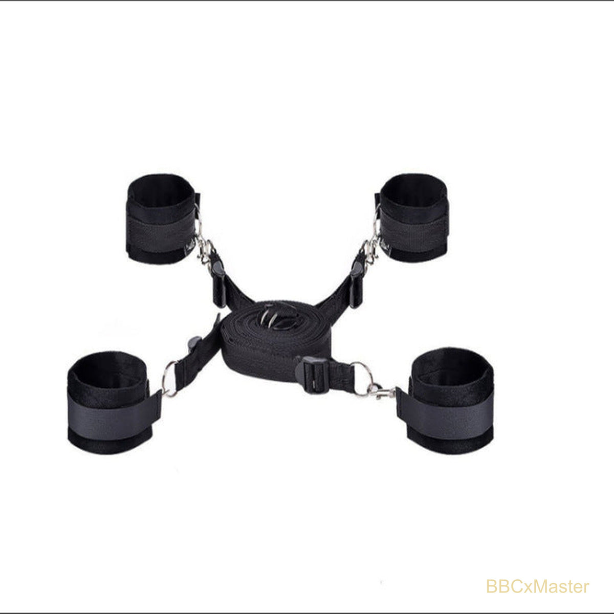 8-Piece Plush Bondage Restraint Set - Restraints - BBCxMaster - 8-Piece Plush Bondage Restraint Set - Restraints - BBCxMaster
