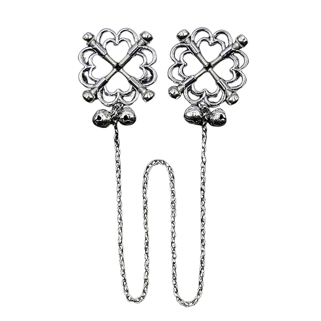 New pattern with bell iron chain nipple - BBCxMaster - New pattern with bell iron chain nipple - With chain - BBCxMaster