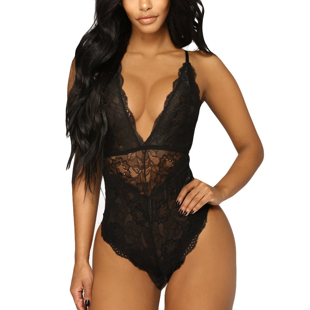 Women Plus Size Nightwear Sexy Lingerie Underwear - BBCxMaster - Women Plus Size Nightwear Sexy Lingerie Underwear - Black / L - BBCxMaster