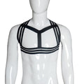 Sexy lingerie men's elastic straps short tops - BBCxMaster - Sexy lingerie men's elastic straps short tops - black / Uniform code - BBCxMaster