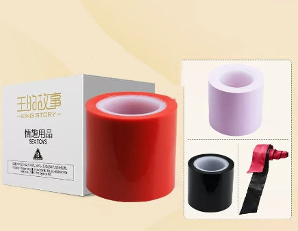 Premium Bondage Tape Roll – Self-Adhesive Bondage Wrap (10m) - Bondage - BBCxMaster - Premium Bondage Tape Roll – Self-Adhesive Bondage Wrap (10m) - Bondage - Set2 - BBCxMaster