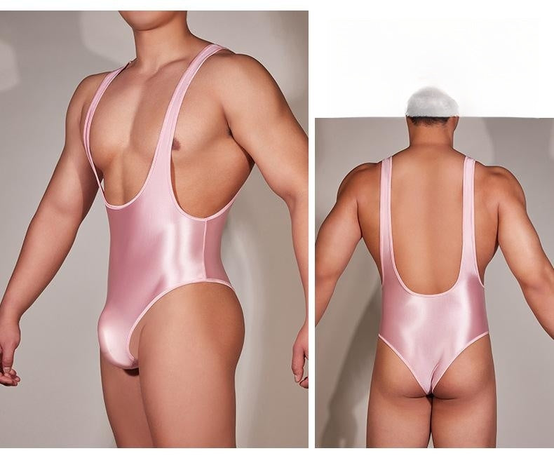 Men's Strap Jumpsuit Three-point Men's Ring Underwear