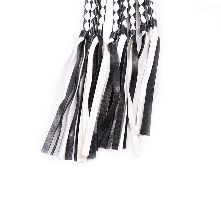 Leather Riding Crop – Diamond-Pattern Woven Handle - Impact Play - BBCxMaster - Leather Riding Crop – Diamond-Pattern Woven Handle - Impact Play - BBCxMaster