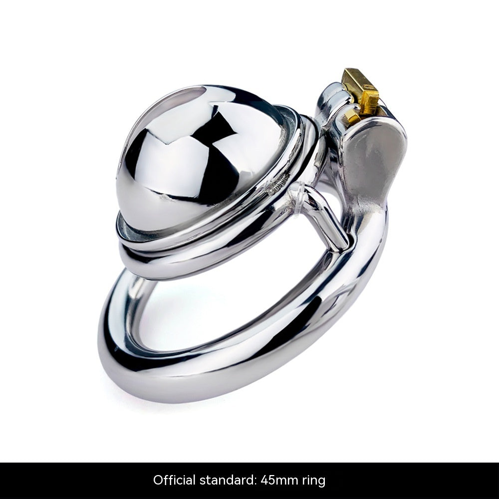 Compact Miniature Chastity Lock Stainless Steel Metal