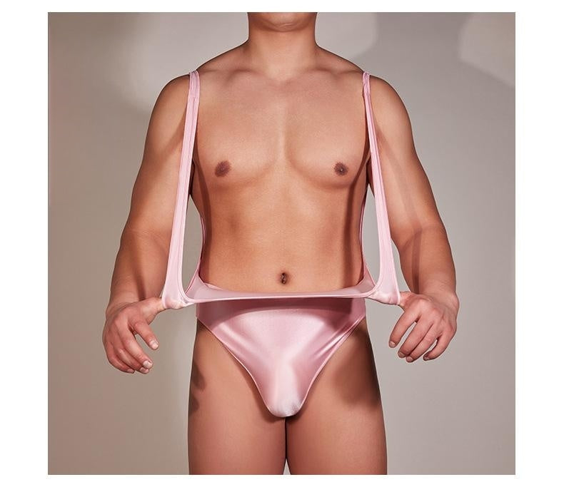 Men's Strap Jumpsuit Three-point Men's Ring Underwear