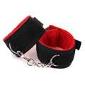 Ribbon Plush Handcuffs Belly Band - Restraints - BBCxMaster - Ribbon Plush Handcuffs Belly Band - Restraints - Red / Shackle - BBCxMaster