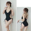 Elegant Deep V One Piece Teddy Lingerie Bodysuit - BBCxMaster - Elegant Deep V One Piece Teddy Lingerie Bodysuit - White / One size - BBCxMaster