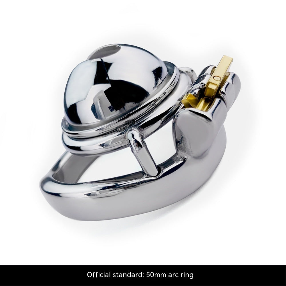 Compact Miniature Chastity Lock Stainless Steel Metal