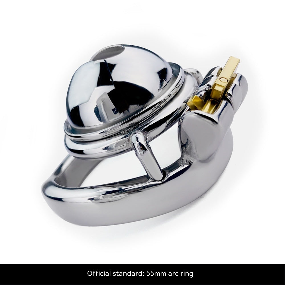 Compact Miniature Chastity Lock Stainless Steel Metal