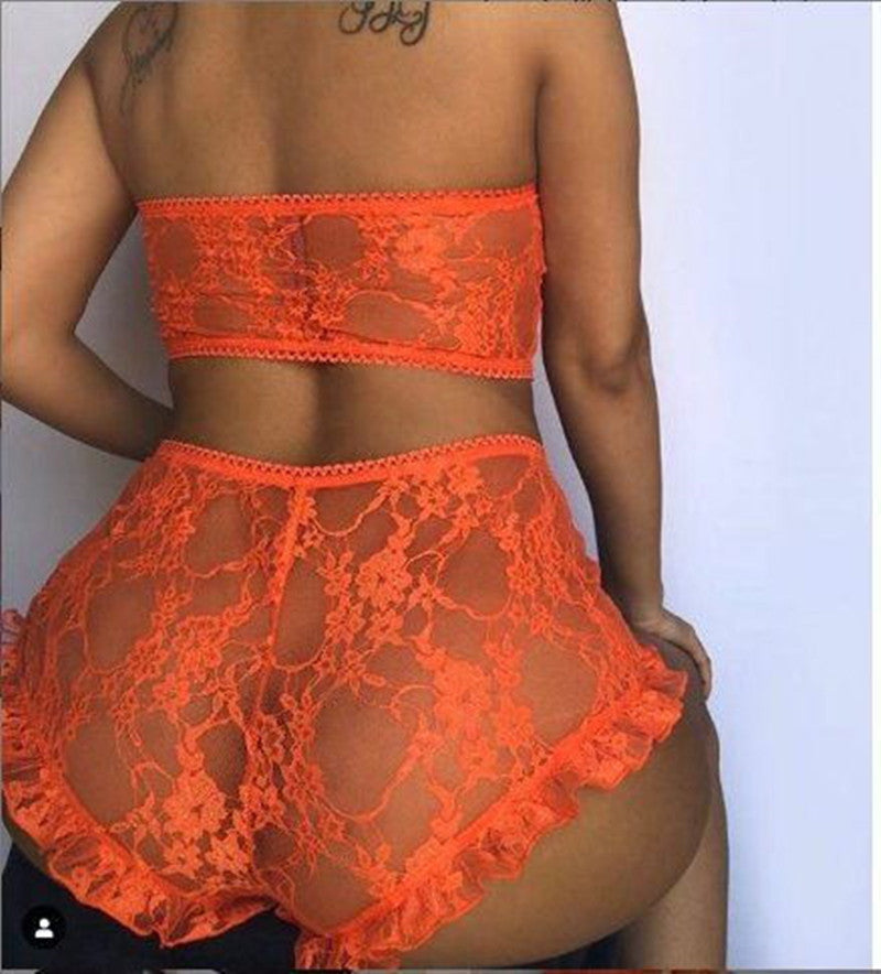 Sexy Lingerie – Multicolor Stretch-Fit - BBCxMaster - Sexy Lingerie – Multicolor Stretch-Fit - Orange / S - BBCxMaster