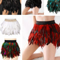Large Size Colorful Feather Skirt - BBCxMaster - Large Size Colorful Feather Skirt - BBCxMaster