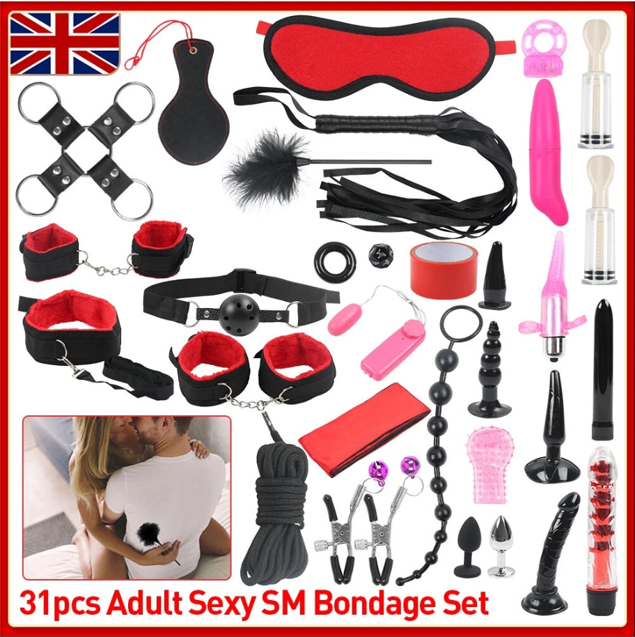 The Ultimate Dungeon - 31-Piece Complete BDSM Gear Bundle - BBCxMaster - The Ultimate Dungeon - 31-Piece Complete BDSM Gear Bundle - Default - BBCxMaster