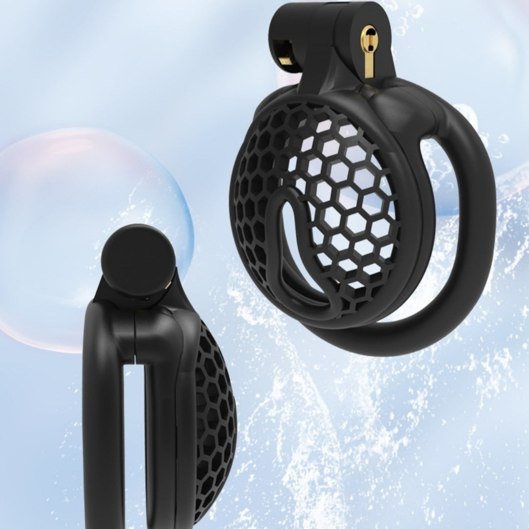 Men's Bee Chastity Lock Breathable Lock - Chastity Cage - BBCxMaster - Men's Bee Chastity Lock Breathable Lock - Chastity Cage - BBCxMaster