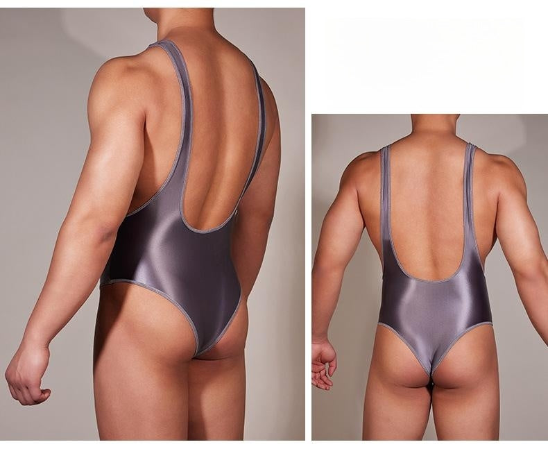 Men's Strap Jumpsuit Three-point Men's Ring Underwear