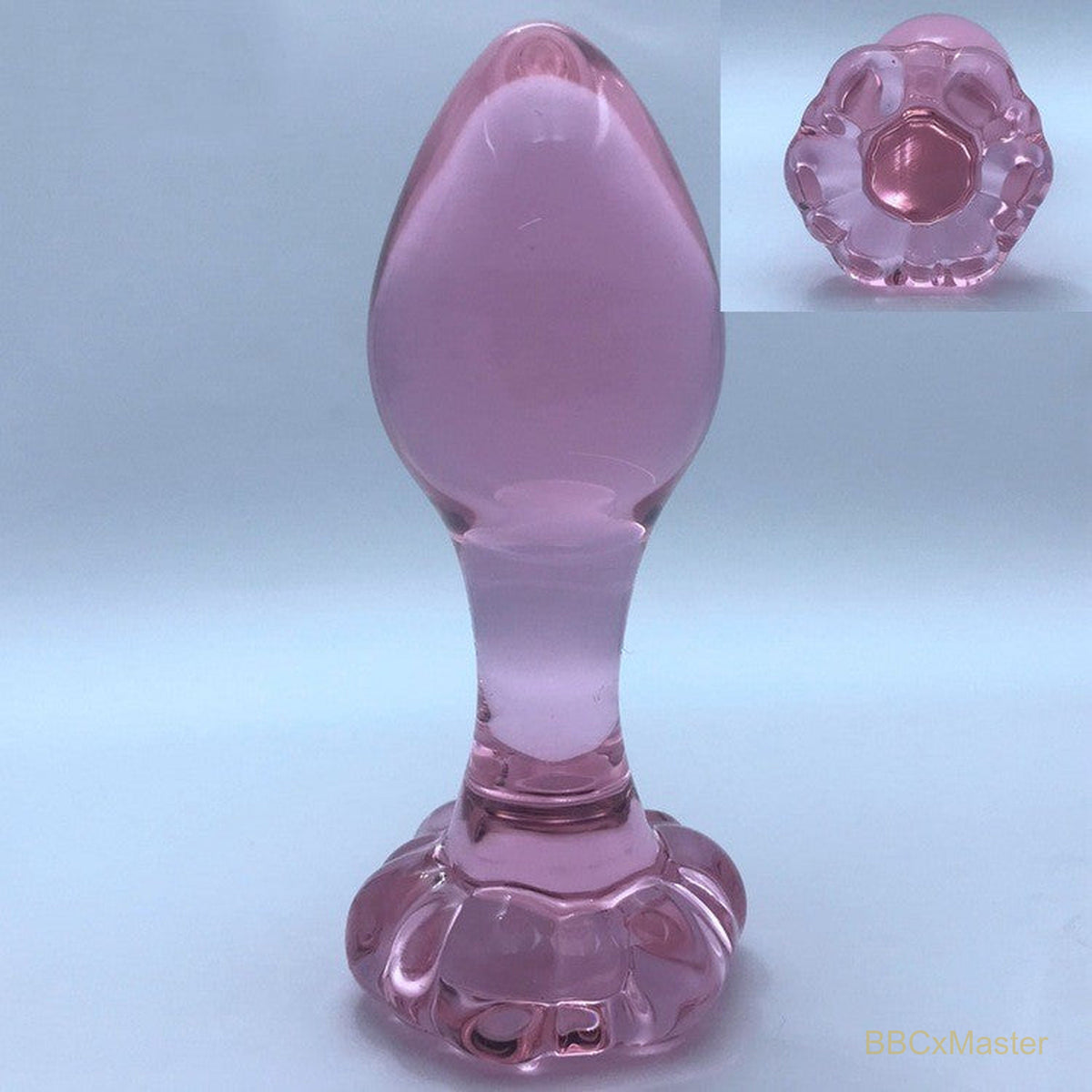 Crystal Glass Anal Plug - Sensory Toy - BBCxMaster - Crystal Glass Anal Plug - Sensory Toy - Style B - BBCxMaster