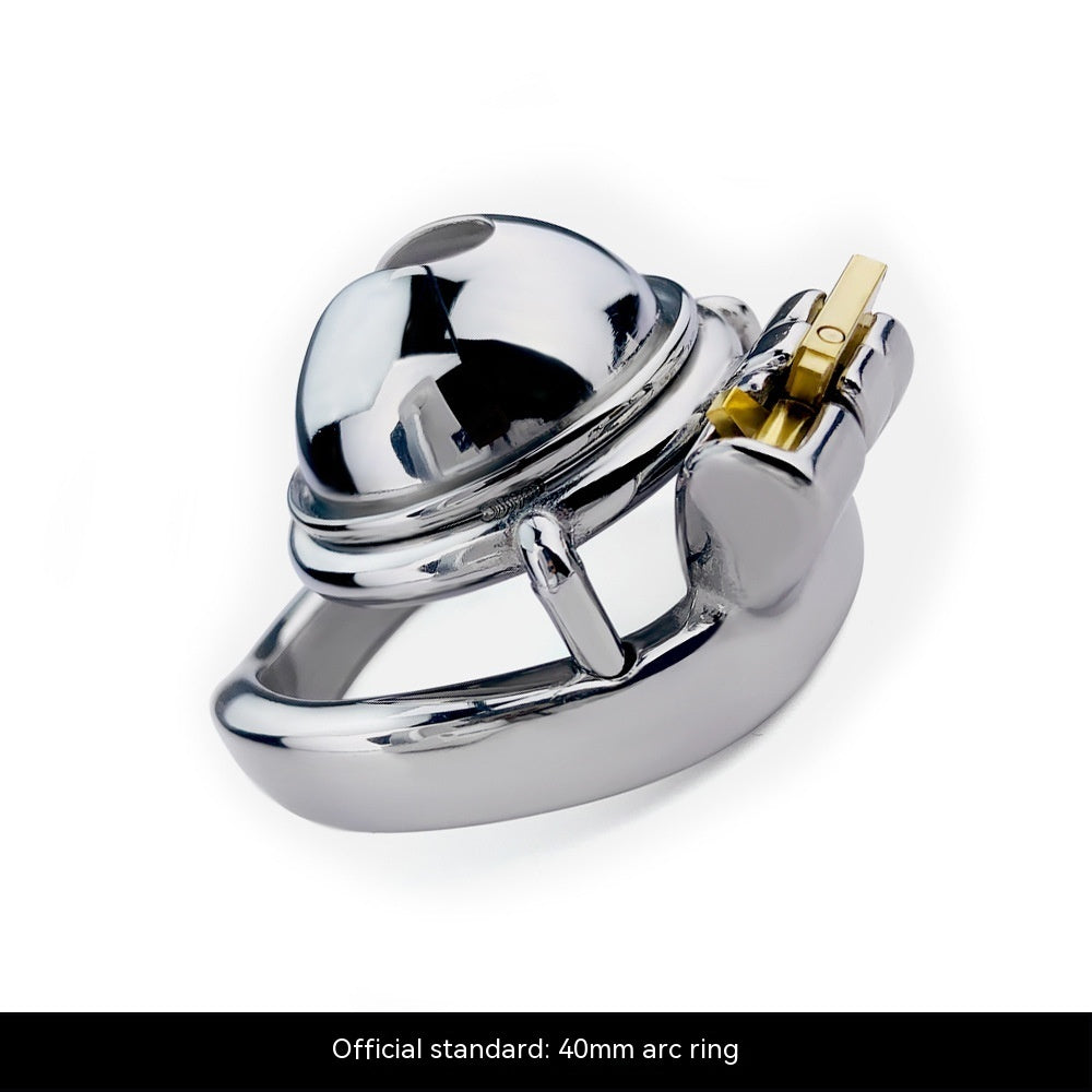 Compact Miniature Chastity Lock Stainless Steel Metal