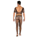 Men's Sheer Mesh Bodysuit - BBCxMaster - Men's Sheer Mesh Bodysuit - BBCxMaster