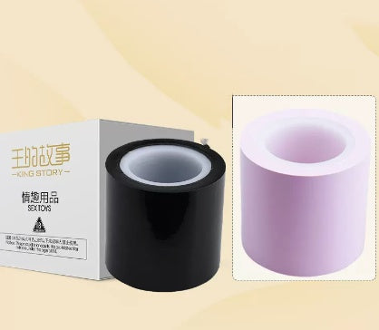 Premium Bondage Tape Roll – Self-Adhesive Bondage Wrap (10m) - Bondage - BBCxMaster - Premium Bondage Tape Roll – Self-Adhesive Bondage Wrap (10m) - Bondage - Tape Black Powder Set1 - BBCxMaster
