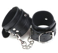 The Master's Grip - Premium Leather Cuff Restraints - BBCxMaster - The Master's Grip - Premium Leather Cuff Restraints - Black - BBCxMaster