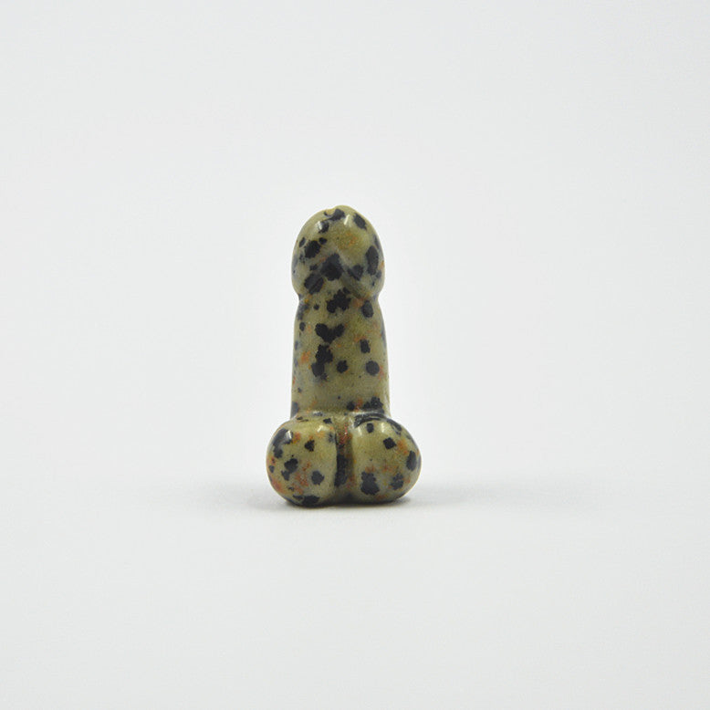 Natural Jade Carved Crystal Small Dingding Ornaments