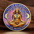 Spiritual Healing Gold-Plated Commemorative Coin Reiki Wellness - Adul - BBCxMaster - Spiritual Healing Gold-Plated Commemorative Coin Reiki Wellness - Adul - Gold - BBCxMaster