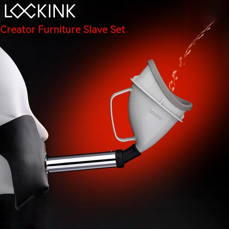 Plastic Furniture Slave Materialization Slave Urinal Heavy Mouth Training Toys