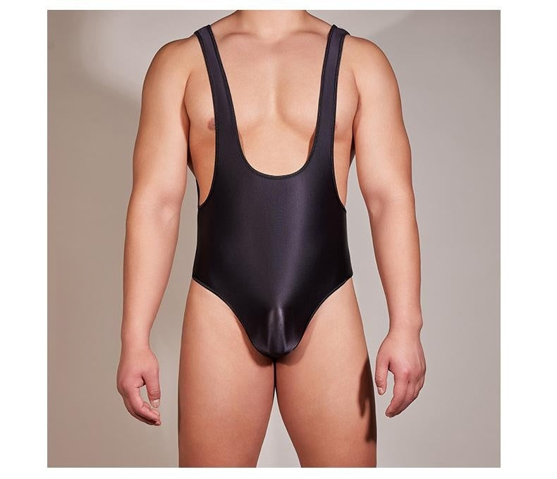 Men's Strap Jumpsuit Three-point Men's Ring Underwear