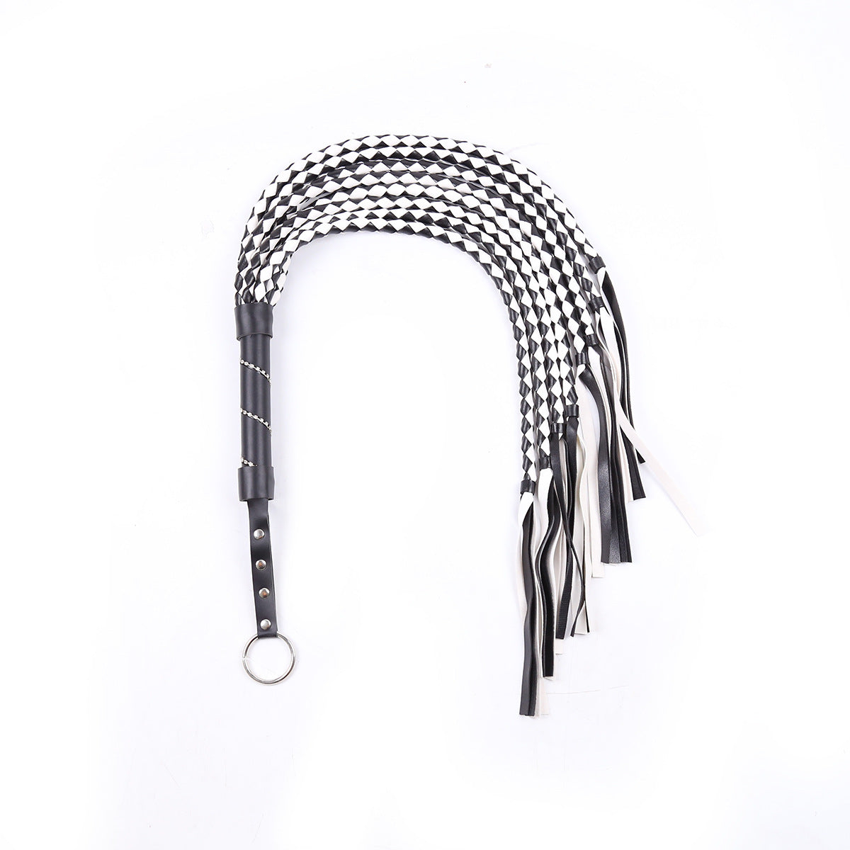 Leather Riding Crop – Diamond-Pattern Woven Handle - Impact Play - BBCxMaster - Leather Riding Crop – Diamond-Pattern Woven Handle - Impact Play - BBCxMaster