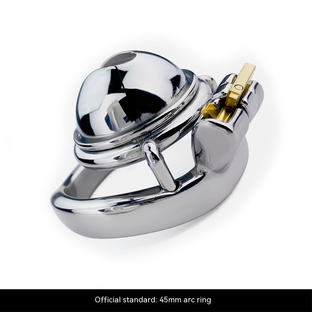 Compact Miniature Chastity Lock Stainless Steel Metal