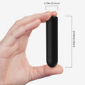 Warhead Vibrator Bullet Black 2 Cm X 8.8 Cm - BBCxMaster - Warhead Vibrator Bullet Black 2 Cm X 8.8 Cm - Default - BBCxMaster
