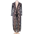 Lingerie Lace Long Dress Nightgown - BBCxMaster - Lingerie Lace Long Dress Nightgown - Black / S - BBCxMaster