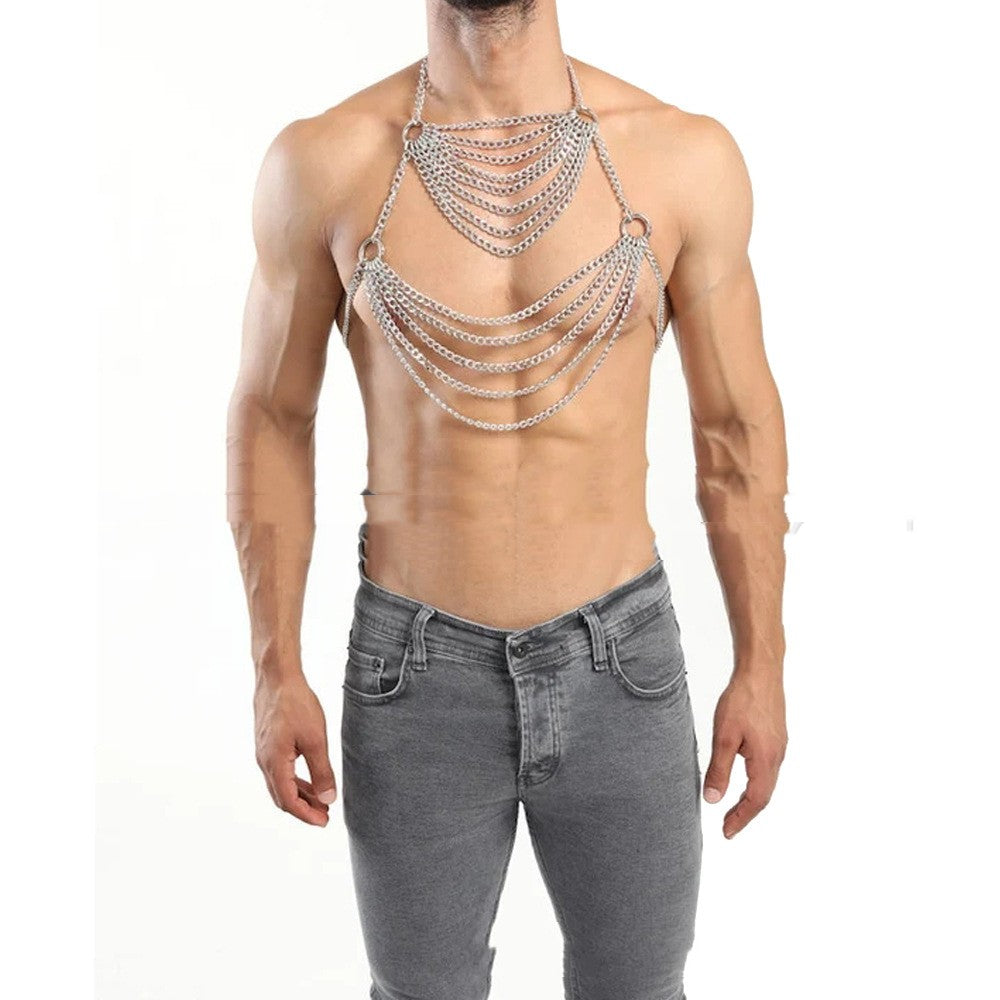 Men's Binding Chain Couple Bed