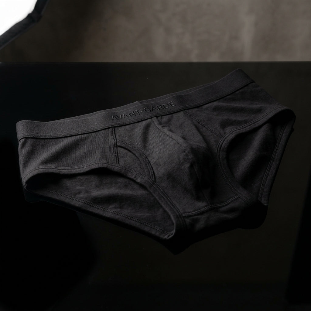 Cotton hip briefs - BBCxMaster - Cotton hip briefs - Black / M - BBCxMaster