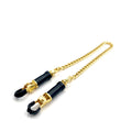 Heavy Metal Force Nipple Clamp – Stainless Steel, Silver/Black/Gold - BBCxMaster - Heavy Metal Force Nipple Clamp – Stainless Steel, Silver/Black/Gold - Gold - BBCxMaster