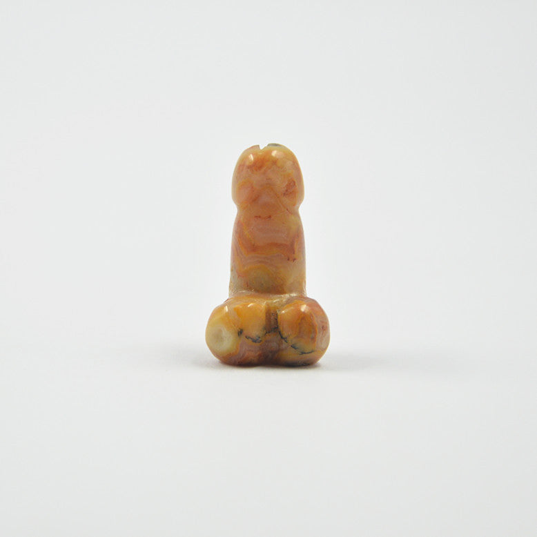 Natural Jade Carved Crystal Small Dingding Ornaments