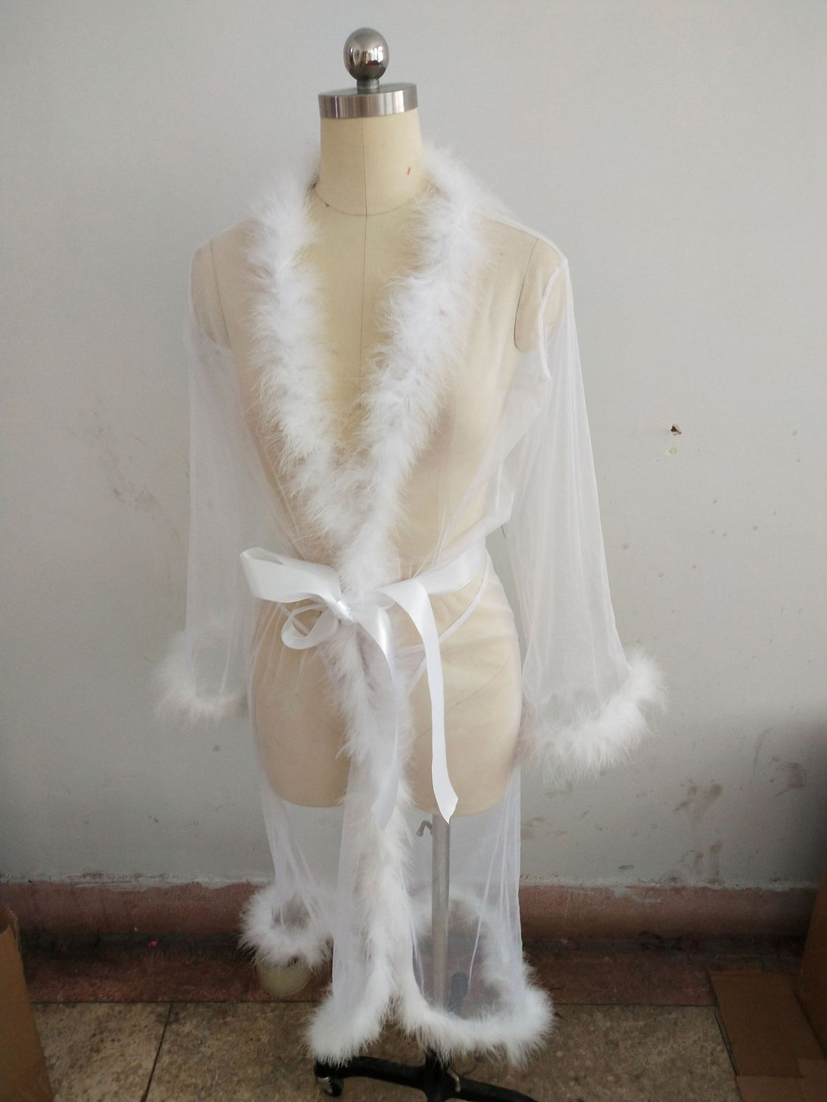 Sexy Lingerie – Long Skirt Style - BBCxMaster - Sexy Lingerie – Long Skirt Style - White / Uniform code - BBCxMaster