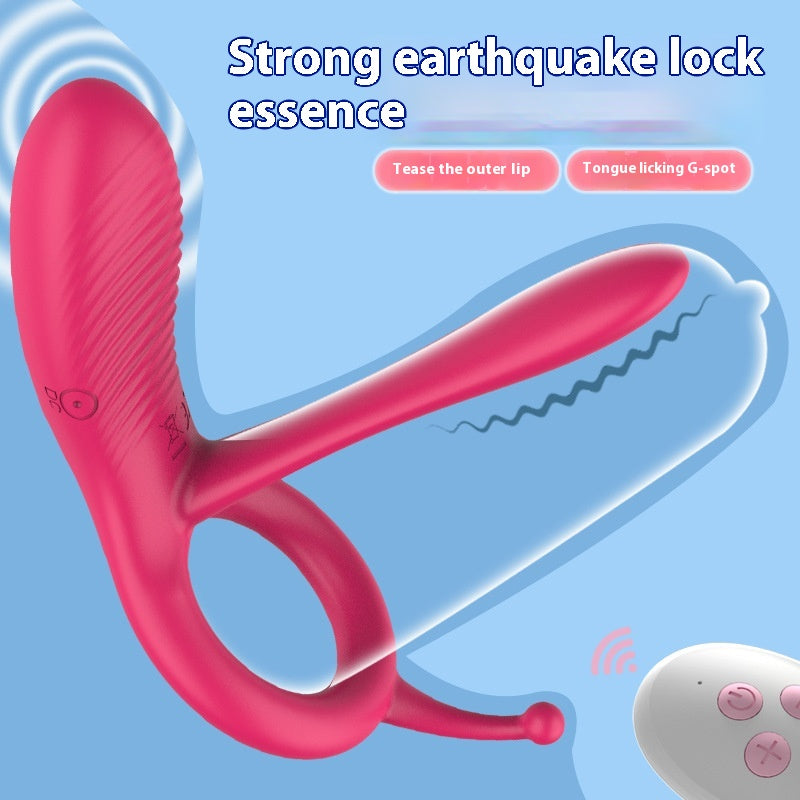 Liquid Silicone Men's Wireless Remote Control Strong Shock Horseshoe R - BBCxMaster - Liquid Silicone Men's Wireless Remote Control Strong Shock Horseshoe R - BBCxMaster