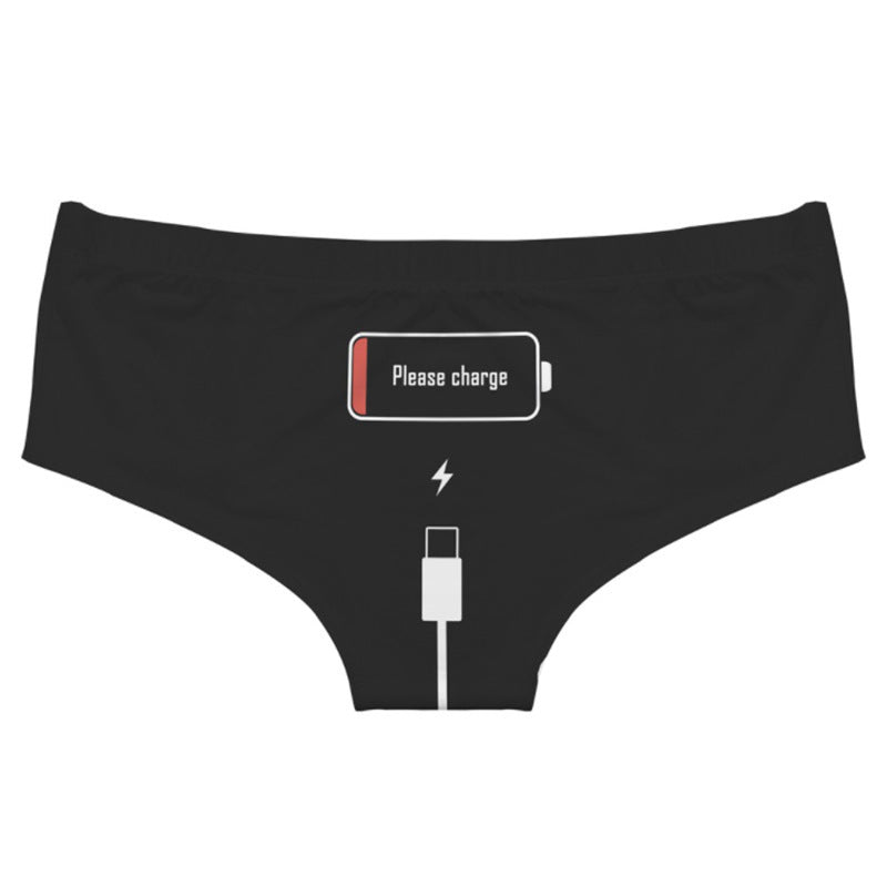 Underpants Girls Large Size Breathable Half-pack Hip Briefs - BBCxMaster - Underpants Girls Large Size Breathable Half-pack Hip Briefs - Black / One Size - BBCxMaster